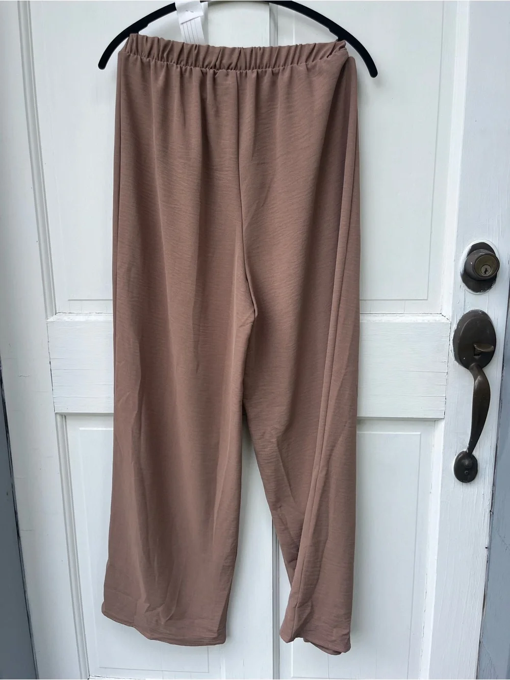 Sleeveless Button-Front Wide-Leg two piece